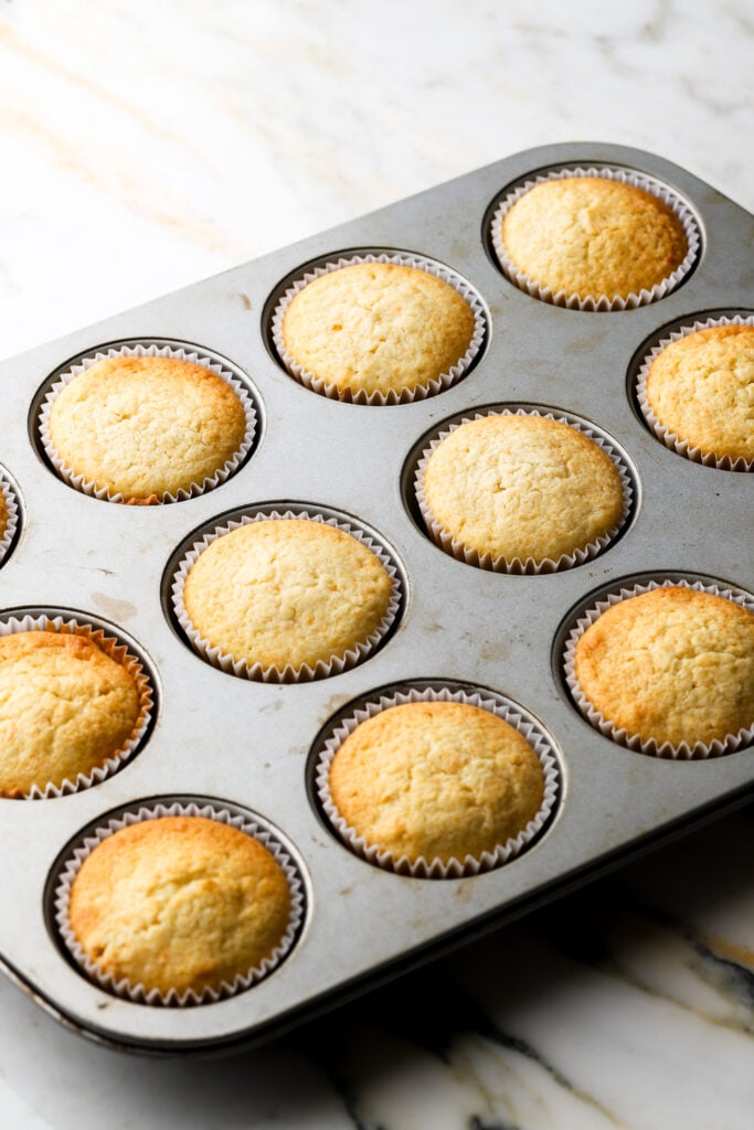 baked cupcakes