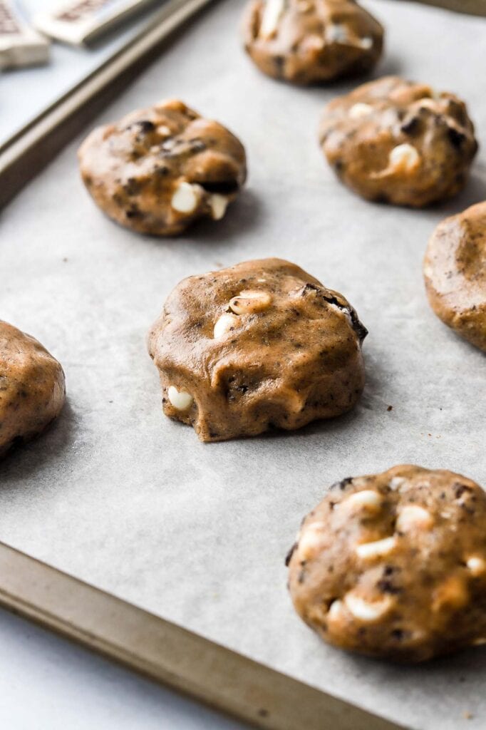 roll cookie dough into discs if freezing