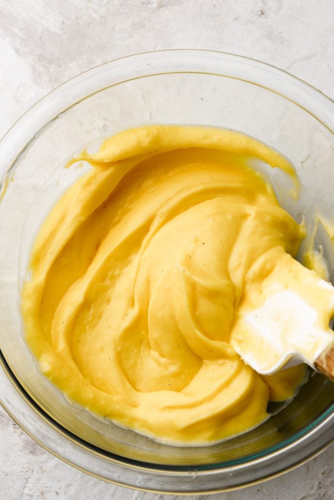 finished pastry cream