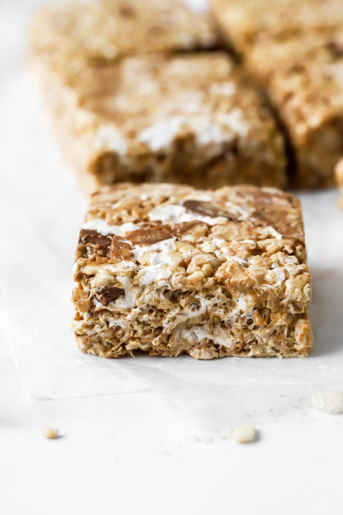 peanut butter rice krispie treats