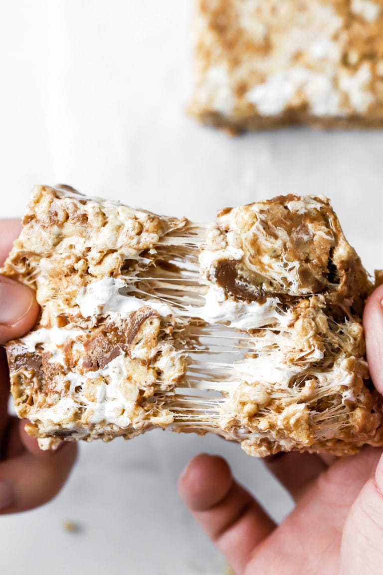 peanut butter rice krispie treats