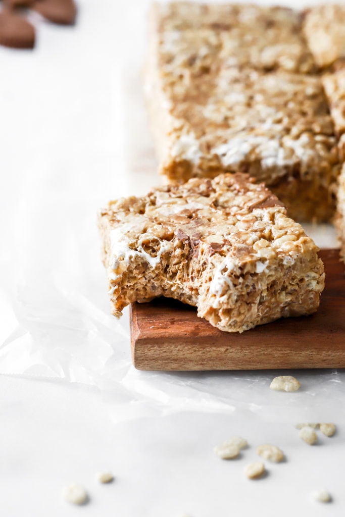 peanut butter rice krispie treats
