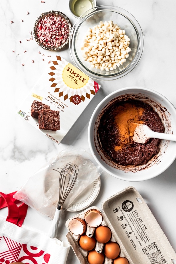add espresso and mix batter