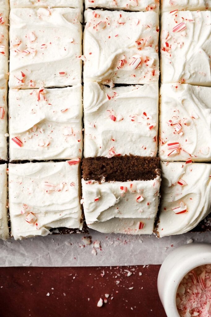 chocolate peppermint cake