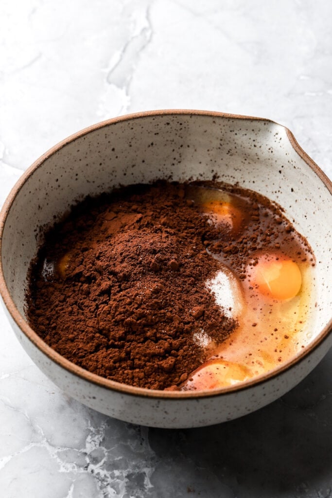 ingredients for the custard