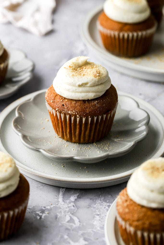 pumpkin cheesecake cupcakes