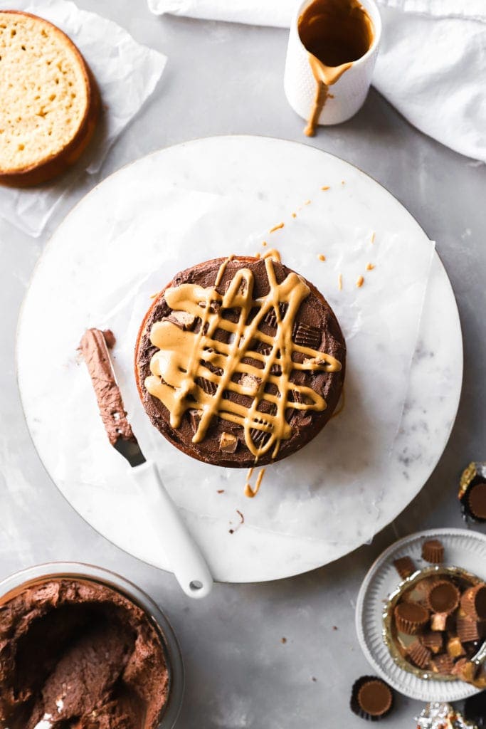 peanut butter drizzle