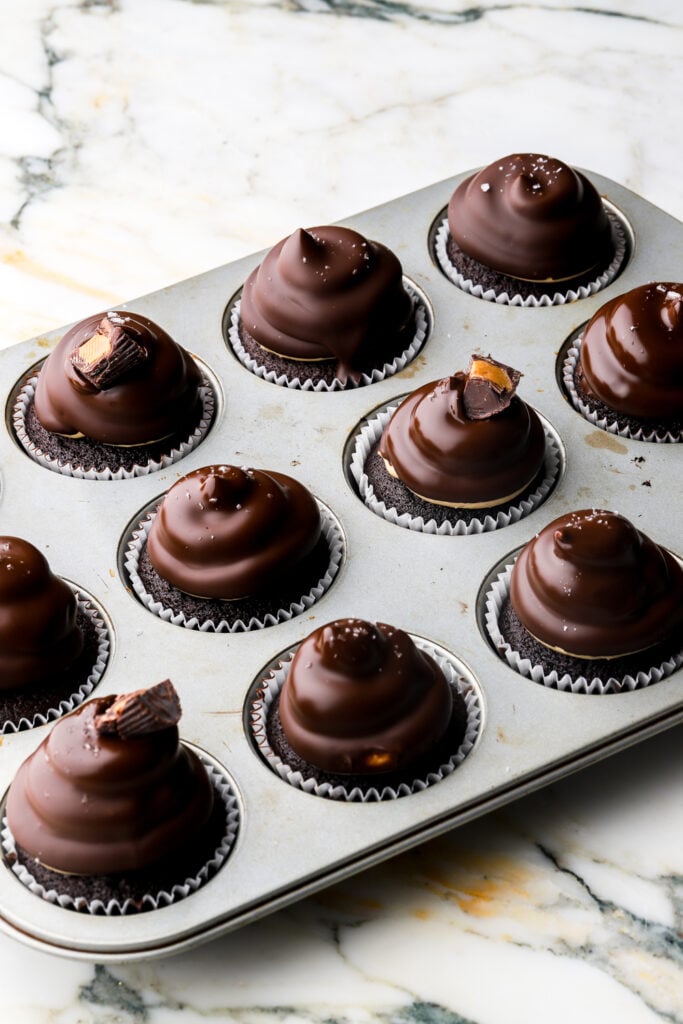 finished cupcakes