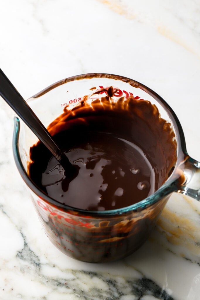 melt the chocolate