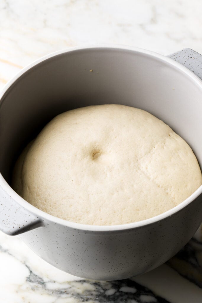 dough after first rise
