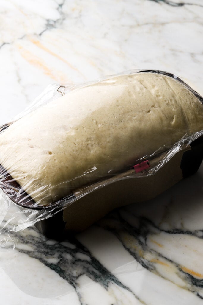 dough after second rise