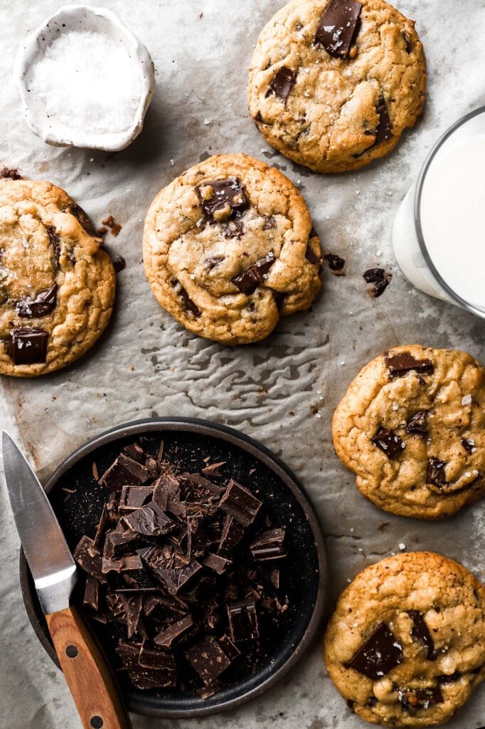small batch chocolate chip cookies