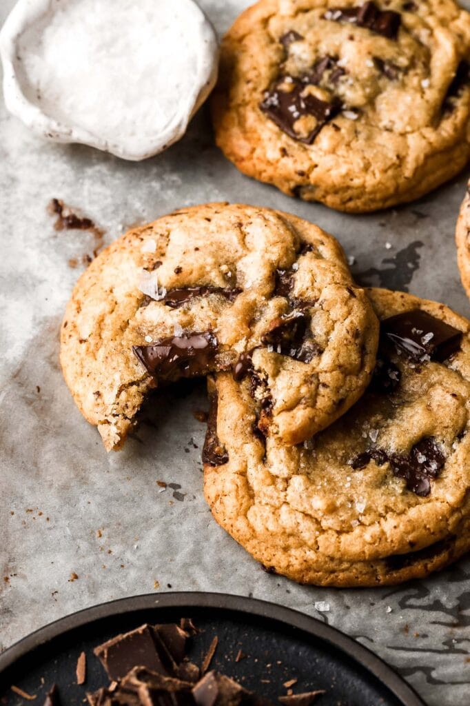 cookie with a bite taken out