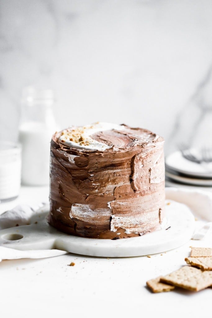 chocolate swiss meringue buttercream