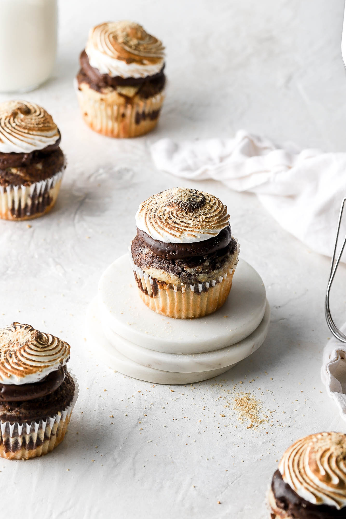 s'mores cupcakes