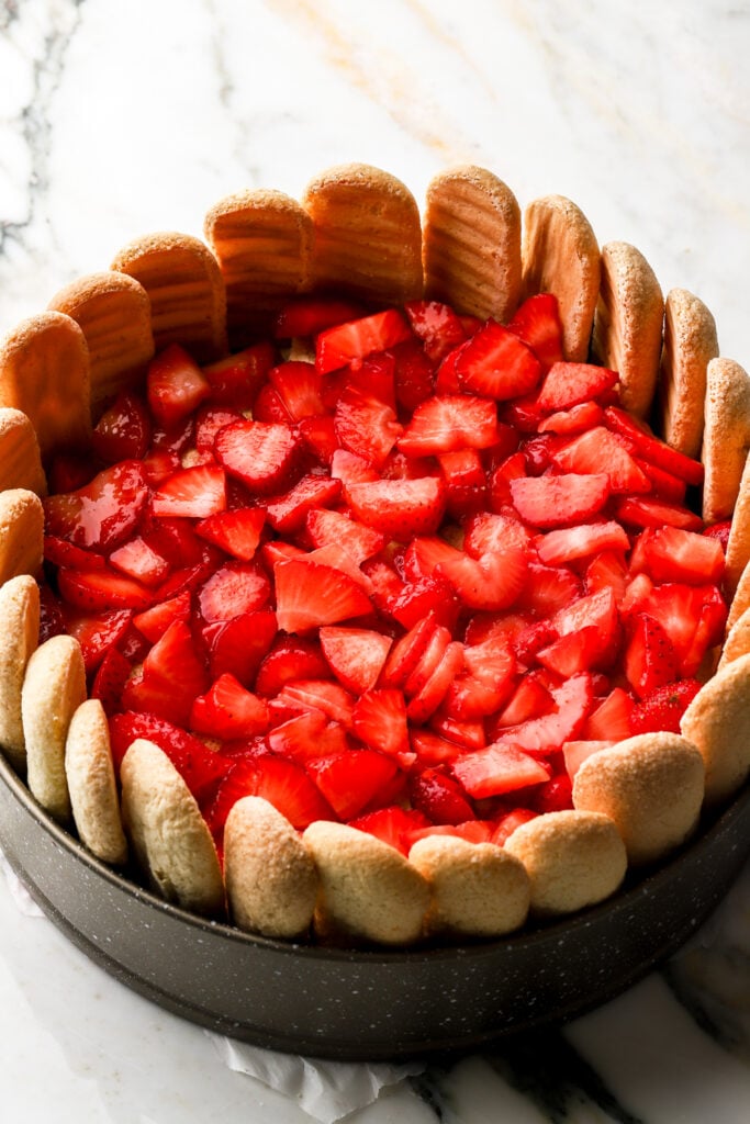 Repeat with strawberries