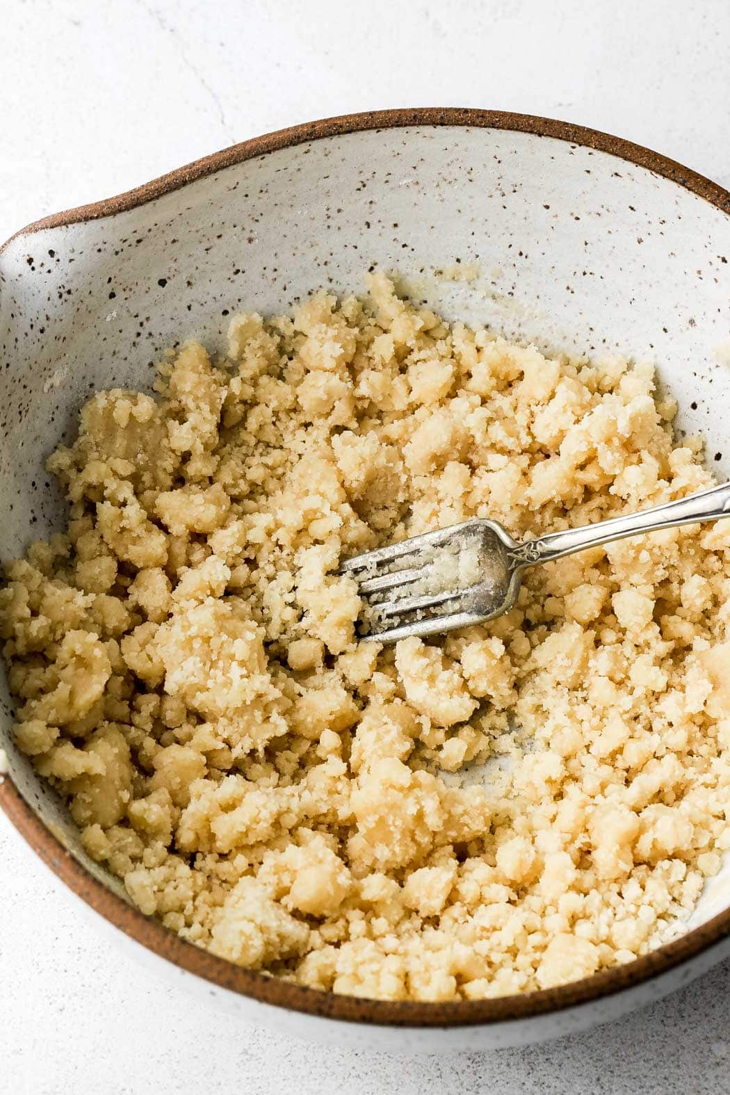 streusel before baking