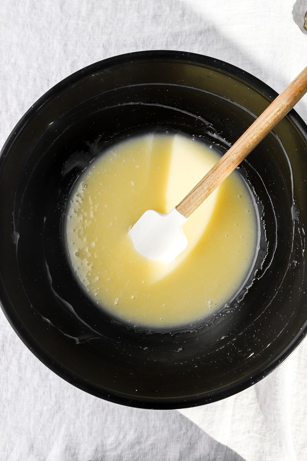 white chocolate ganache