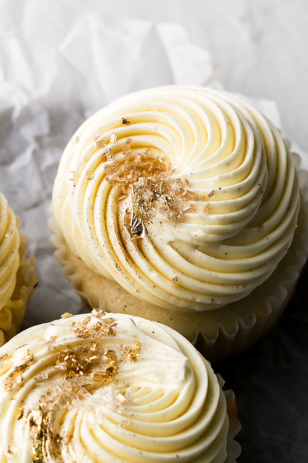 vanilla cupcakes