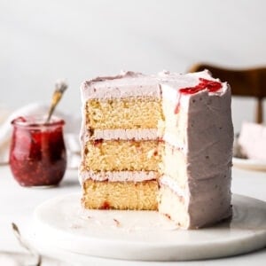 Vanilla Rhubarb Cake