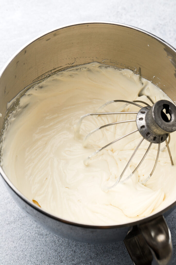 finished ice cream base