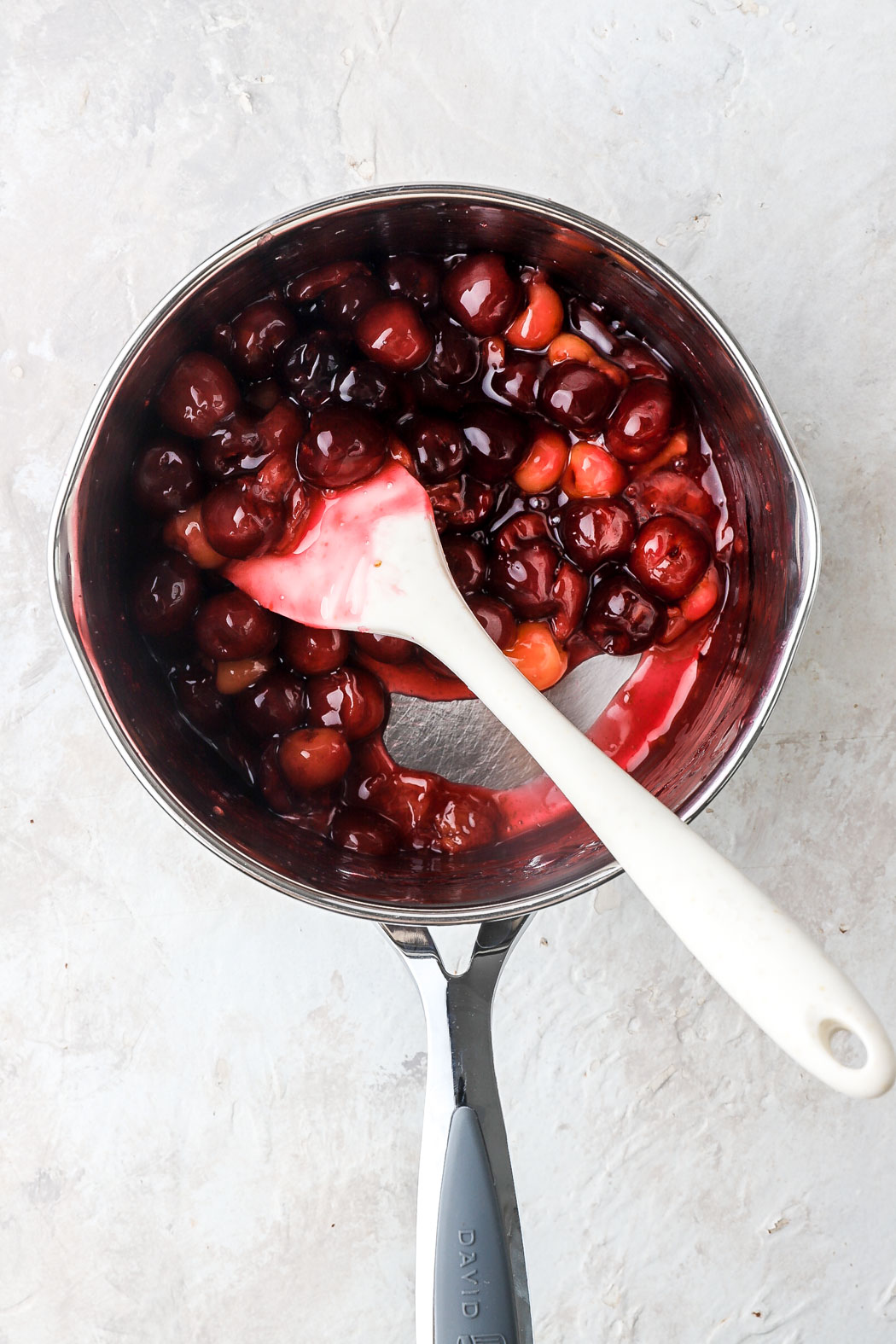 cooked cherry filling