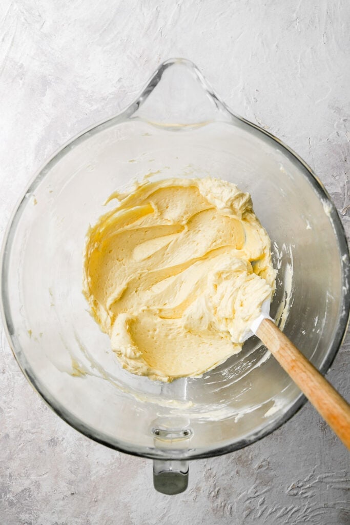 finished buttercream